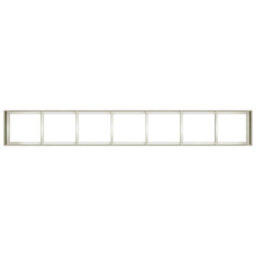 Berkfield Planter White 280X40X40 Cm Cold-Rolled Steel - thumbnail 5