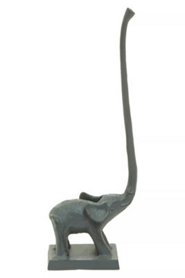 Orsina Fauna Grey Elephant Toilet Roll Holder Art - image 1
