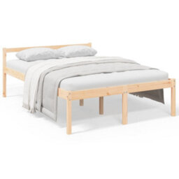 Vidaxl Senior Bed Without Mattress 135X190Cm Double - thumbnail 1