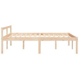 Vidaxl Senior Bed Without Mattress 135X190Cm Double - thumbnail 5