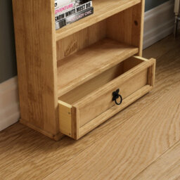 Lassic Vida Designs Corona 1 Drawer Dvd Rack Media Storage Bookcase - thumbnail 6