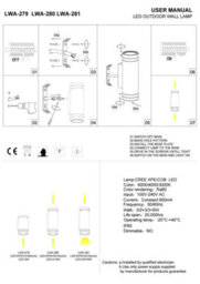 Ultra Beam Lighting Ultrabeam Black 3 Watt Outdoor Wall Downlight - Exterior Effect Wall Light - Ip65 Rated - 3000K Warm White - thumbnail 4