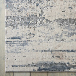 Beige Abstract Grey Abstract Luxurious Modern Easy To Clean Rug For Dining Room Bed Room And Living Room-282Cm X 389Cm - thumbnail 3