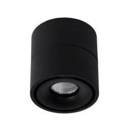 Lucide Yumiko Modern Surface Mounted Ceiling Spotlight 7,8Cm - Led Dim. - 1X8W 2700K - Black - thumbnail 3