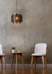 Lucide Orrin Modern Pendant Light 34Cm - 1Xe27 - Black - thumbnail 3