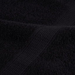 Berkfield 6 Piece Premium Towel Set Solund Black 600 Gsm - thumbnail 6