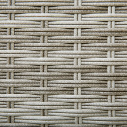 Beliani Sun Lounger With Cushion Turin Reclining Pe Rattan Grey - thumbnail 8