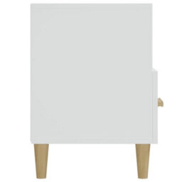 Berkfield Tv Cabinet White 102X36X50 Cm Engineered Wood - thumbnail 8