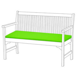 Marco Paul Lime Green Garden Bench Seat Cushion - thumbnail 2