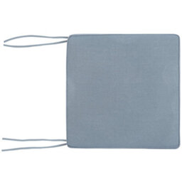 Beliani Set Of 8 Garden Chair Cushions Sassari 46 X 46 Cm Blue - thumbnail 6