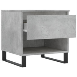 Berkfield Modern Coffee Tables 2 Pcs Concrete Grey 50X46X50 Cm Engineered Wood - thumbnail 7