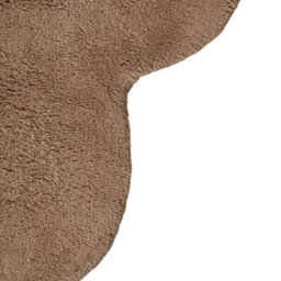 Beliani Kids Rug Hodka  Light Brown 80 X 120 Cm Cotton With Cushion - thumbnail 7