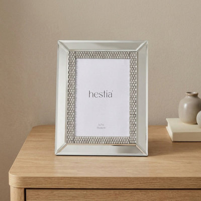 Garden Greatness Sparkling Diamante Glass Photo Frame - image 1