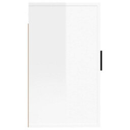 Berkfield Wall Mounted Tv Cabinets 2 Pcs High Gloss White 40X34.5X60 Cm - thumbnail 7