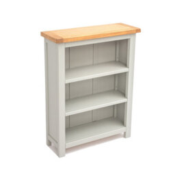 Cabinet Bits Argenta Light Grey Bookcase 90X70X25Cm - thumbnail 3