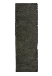 Melrose Venus Shaggy High Pile Anthracite Runner Rug 067/200Cm - thumbnail 1