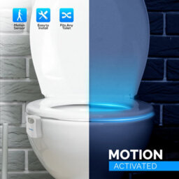 The Glowhouse Loominate Toilet Bowl Night Light  Led Motion Sensor - 8 Colours & Colour Changing - Fits All Toilets - thumbnail 2