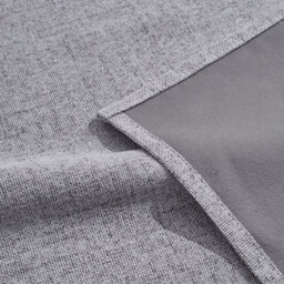 Living And Home Hidden Tab Solid Colour Faux Linen Polyester 100% Curtains Pair Set Of 2 137 X 117 Cm Indoor Use - thumbnail 6