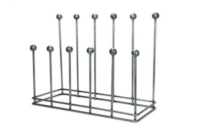 From The Anvil Pewter Six Pair Boot Rack - image 1