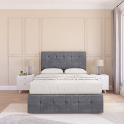 "Sloomy 5Ft Cambridge Divan Bed Base Armour Coinston ,4 Drawers, 12"" Footboard & 26"" Struts Headboard - King" - thumbnail 2