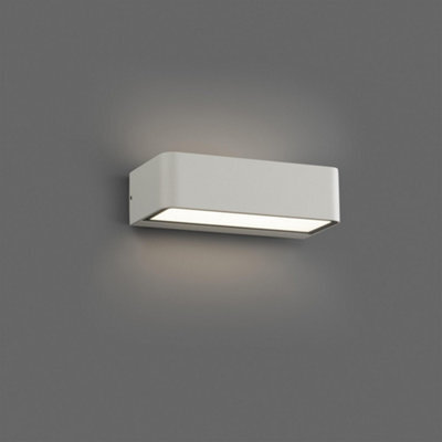 Luminosa Lighting Luminosa Takua Integrated Led Up Down Lighter Outdoor Wall Light White, 3000K, Ip65 - image 1
