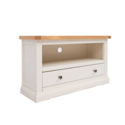 Cabinet Bits Castelli Off White 1 Drawer Tv Cabinet Brass Knob - thumbnail 2