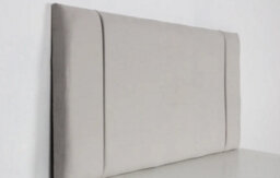 Comfy Deluxe 2Ft6 26Inch  Silver Plush Velvet  Porto  Headboard - thumbnail 2