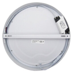 Long Life Lamps Company 24W Surface Mount Led Round Panel 3500K Warm White - thumbnail 6