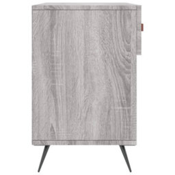 Berkfield Industrial Shoe Bench Grey Sonoma 102X35X55 Cm Engineered Wood - thumbnail 7