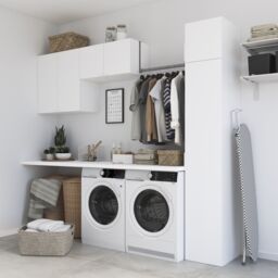 GoodHome Atomia Matt White Shelf, (L)339mm (D)432mm - thumbnail 2