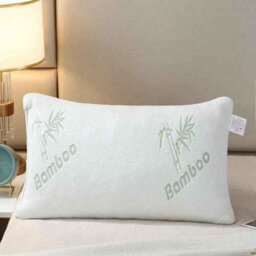 1 Bamboo Memory Foam Pillow, Neck & Back Support, Anti-Allergy - thumbnail 2