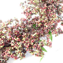 Leaf 55Cm Artificial Hanging Black Berry Wreath - thumbnail 7