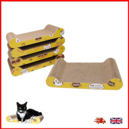 Divchi Cat Scratching Board 5 Pcs Cat Scratching Pad With Catnip  Cats Scratchers  Pet Cardboard  Bed For Kitty - thumbnail 7