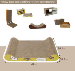 Divchi Cat Scratching Board 5 Pcs Cat Scratching Pad With Catnip  Cats Scratchers  Pet Cardboard  Bed For Kitty - thumbnail 5