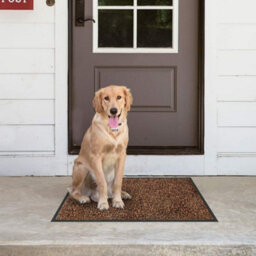 Prime Plus Brown Large Non Slip Rubber Back Door Barrier Mat Hallway Kitchen Floor Rug 80 X 140Cm - thumbnail 7