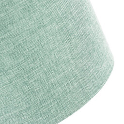 Happy Homewares Modern And Elegant Mint Plain Linen Fabric Drum Lamp Shade Maximum - thumbnail 4