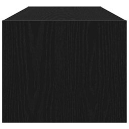 Berkfield Tv Cabinet Black Oak 100X31X25,5 Cm Engineered Wood - thumbnail 8