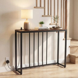 Console Table With Charging Station Entryway Table - thumbnail 5