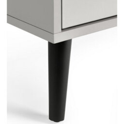 Julian Bowen Alba 4 Drawer Wide Chest - Silk Grey - thumbnail 6