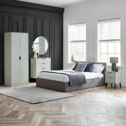 Julian Bowen Alba 4 Drawer Wide Chest - Silk Grey - thumbnail 2
