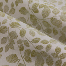 Wylder Grace Leaf Floral Jacquard Room Darkening Pencil Pleat Curtain Pair, Sage, (W) 229Cm X (D) 183Cm - thumbnail 6