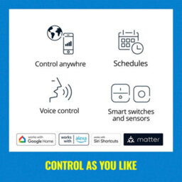 Wiz Tunable White And Rgb Aura Smart Connected Wifi Ceiling Mounted Light Black With App Control - thumbnail 8