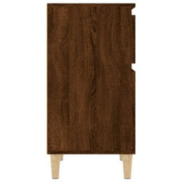 Berkfield Elegant Bedside Cabinets 2 Pcs Brown Oak 40X35X70 Cm - thumbnail 7
