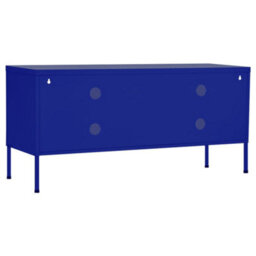 Walplus Tv Cabinet Navy Blue 105X35X50 Cm Steel - thumbnail 5
