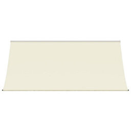 Walplus Retractable Awning Garden Sun Shade Canopy Gazebo For Back Door, Porch, Patio Cream 300X150 Cm Fabric And Steel - thumbnail 3