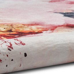 Floral Rose Black Luxurious Modern Abstract Easy To Clean Rug For Living Room Bedroom & Dining Room-120Cm X 170Cm - thumbnail 7