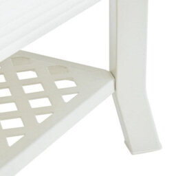 Walplus Coffee Table White 90X60X46 Cm Plastic - thumbnail 4
