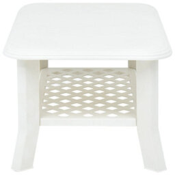 Walplus Coffee Table White 90X60X46 Cm Plastic - thumbnail 3
