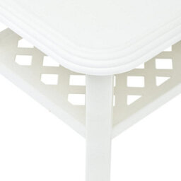 Walplus Coffee Table White 90X60X46 Cm Plastic - thumbnail 5