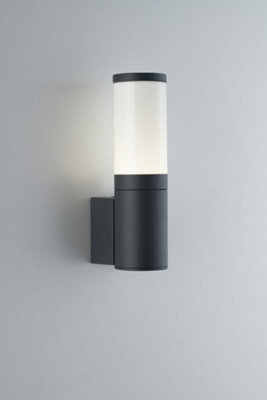 Luminosa Lighting Luminosa Discovery Outdoor Led Modern Wall Light, Anthracite, Ip54, 4000K